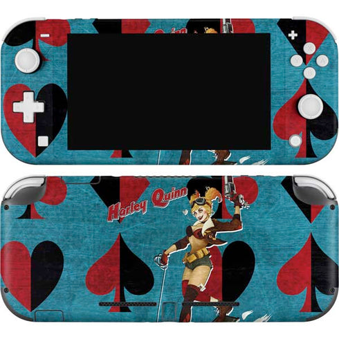 DC Comics Bombshells Harley Quinn Nintendo Switch Lite Skin